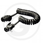ABS -Cablu de conectare spiralat, 24V conform ISO 7638-1